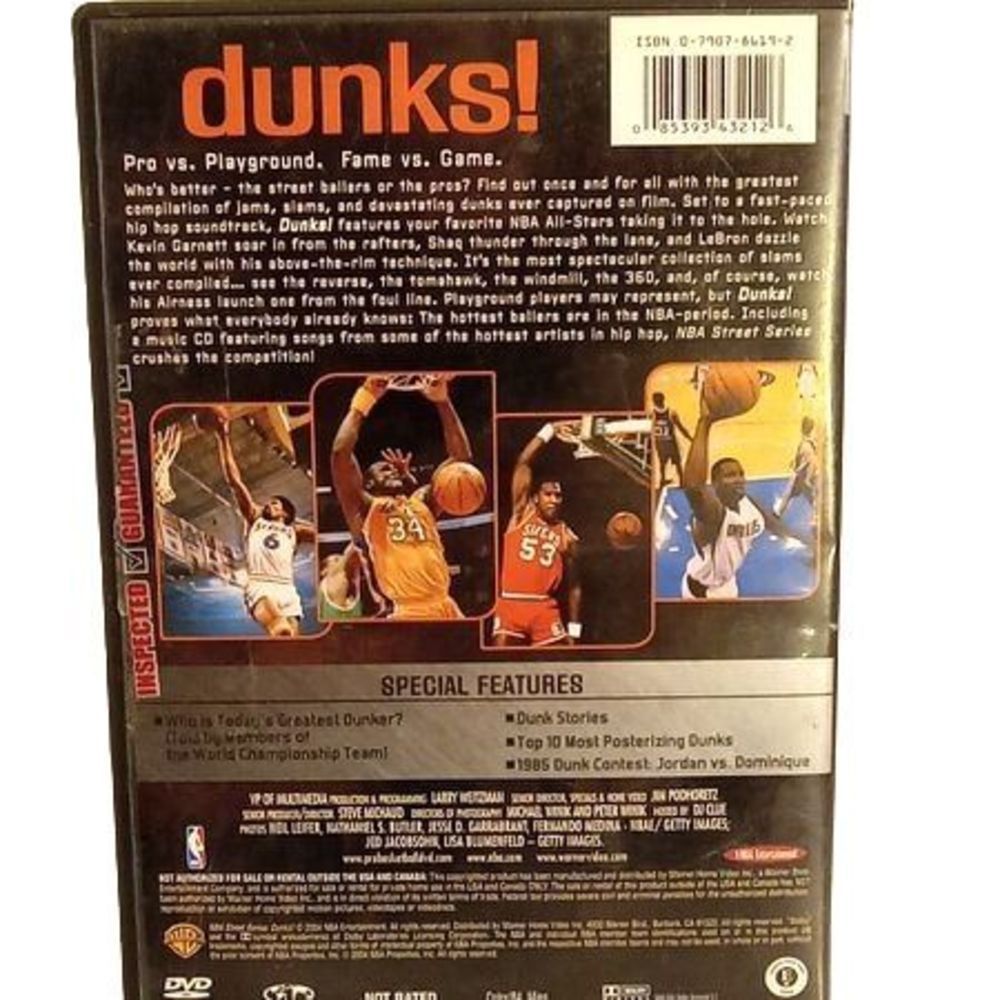 NBA Street Series Presents Dunks Volume 1‎